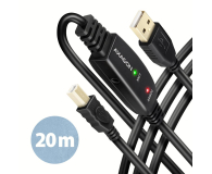 Axagon kabel ADR-220B USB repeater 20 m - 1485415 - zdjęcie 8